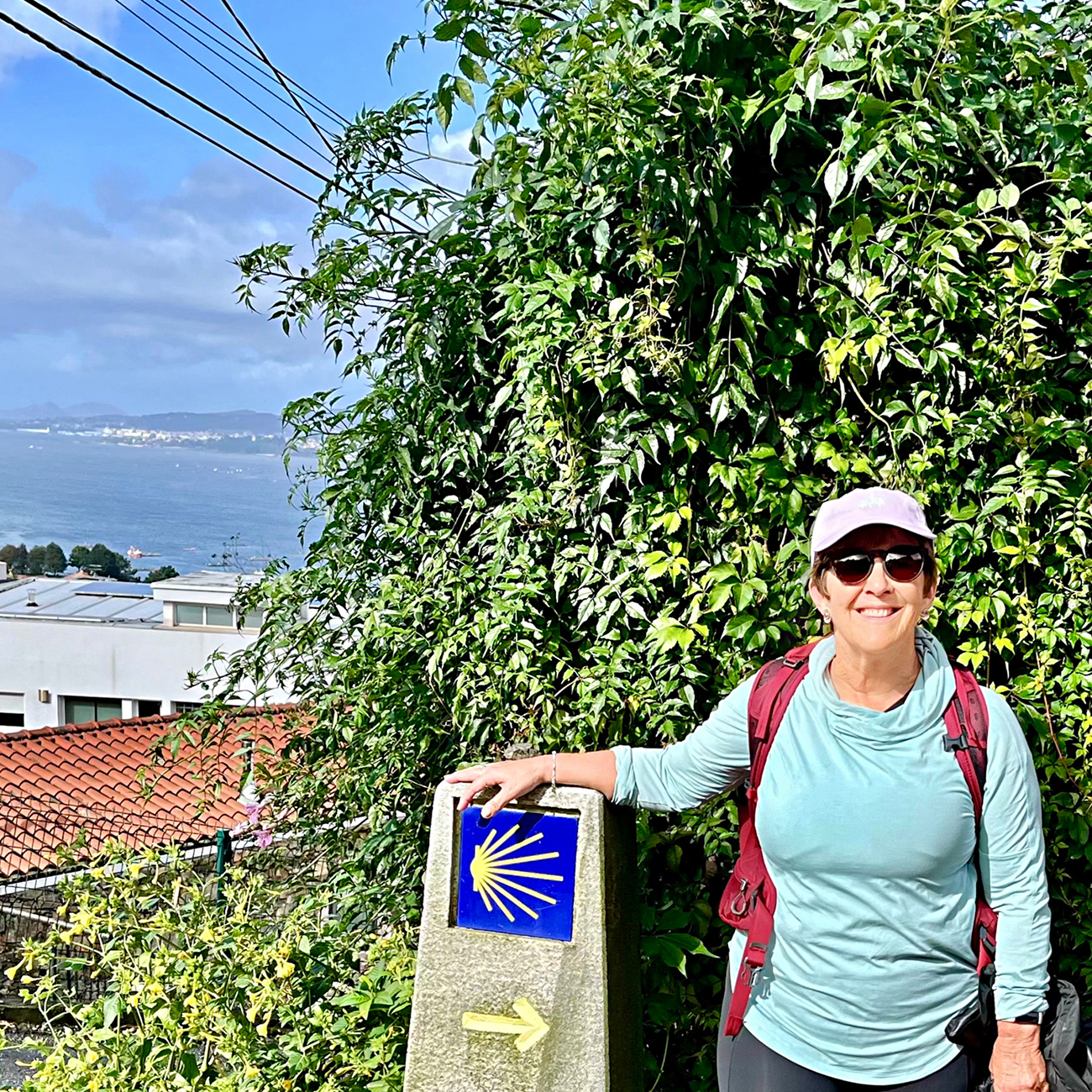 on the El Camino de Santiago